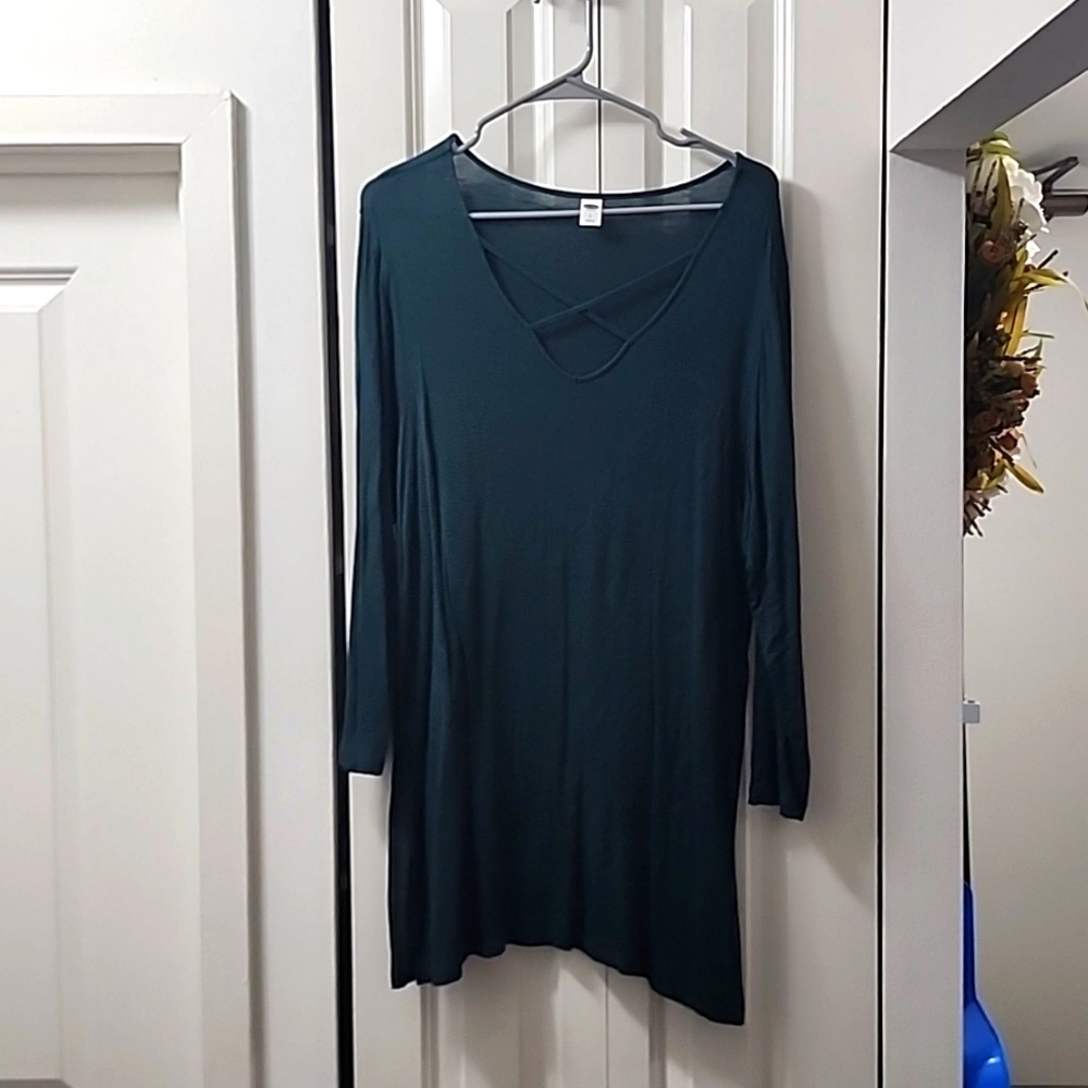 Old Navy Large quarter sleeve tunic shirt
